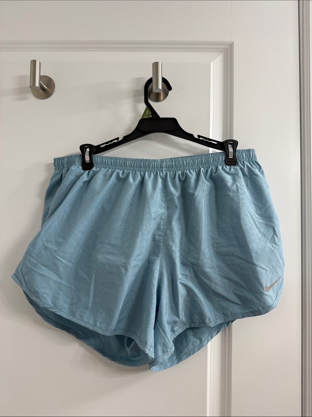 Nike Women's Sky Blue Athletic Running Shorts